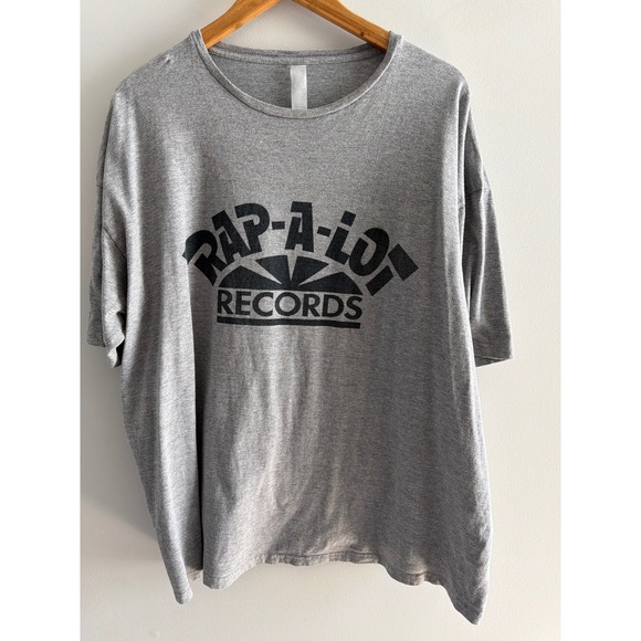 Rap-A-Lot Records Other - Rap-A-Lot Records Graphic T-Shirt Mens 2XL Gray Heather Hip Hop Logo M1045